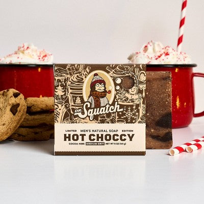 DR. SQUATCH Men's All Natural Bar Soap - Hot Choccy - 5oz