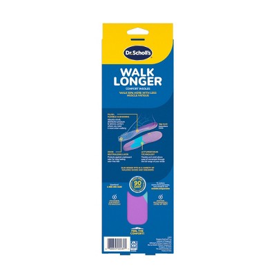Dr. Scholl's Men's Walk Longer Insoles - Size (8-14) - 1 Pair