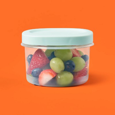 Twist & Store Round Food Storage Containers - 16 fl oz/3ct - up&up: Stackable Design, BPA-Free, Polypropylene Material