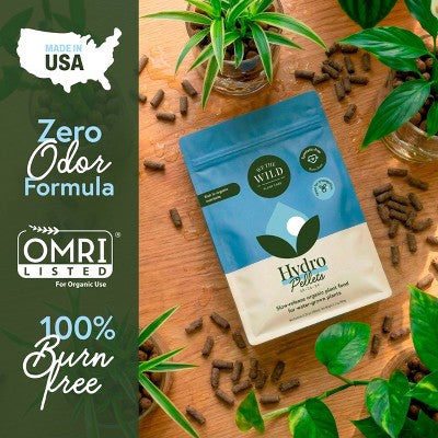 WE THE WILD Hydro Pellet Organic Plant Food For Propagation & Watergrown Houseplants