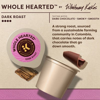 Keurig Coffee Collective Whole Hearted Dark Roast K-Cup Coffee Pods - 8ct