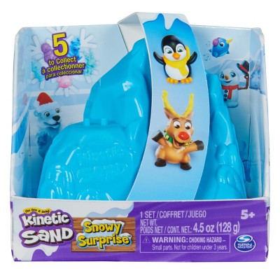 Kinetic Sand Snowy Surprise Playset