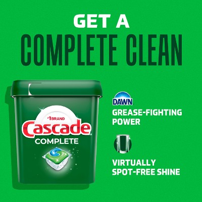 Cascade Fresh Scent Complete ActionPacs Dishwasher Detergents - 55ct