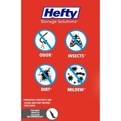 Hefty Shrink-Pak Bag Mix with Pump Clear