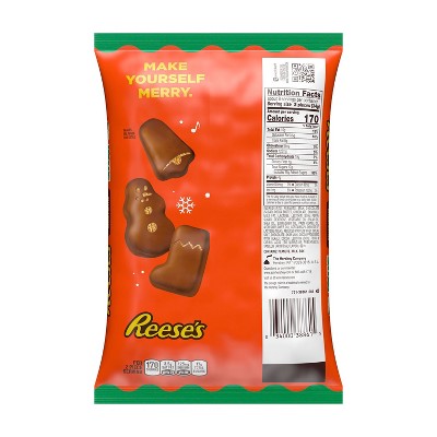 Reese's Peanut Butter Assorted Shapes Christmas Candy - 9.6oz