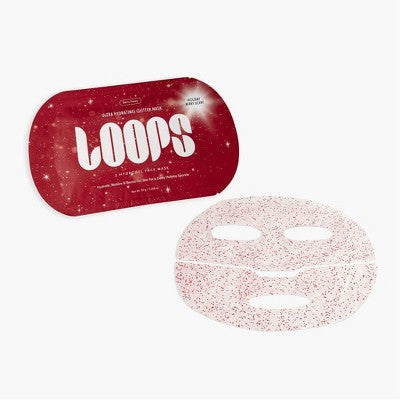 LOOPS Berry Dewy Hydrating Hydrogel Face Mask - 1.06oz