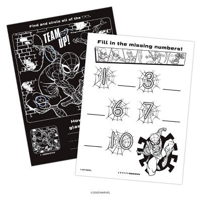 Bendon Scratch Art Spider-Man