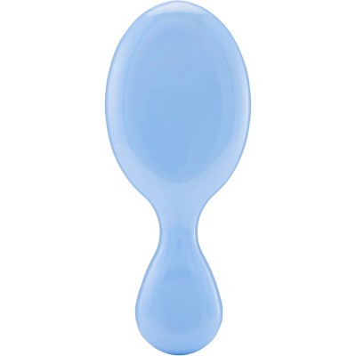 Wet Brush Mini Detangler Hair Brush For Less Pain, Effort and Breakage - Solid Sky Blue