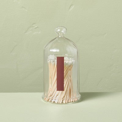 Clear Glass Cloche Matches 75ct - Hearth & Hand with Magnolia