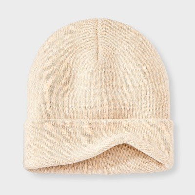 Toddler Value Beanie - Cat & Jack Oatmeal Heather 12-24M