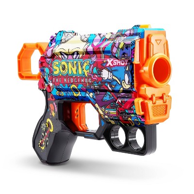 XSHOT Skins Sonic the Hedgehog Robotnik Toy Dart Blaster by ZURU