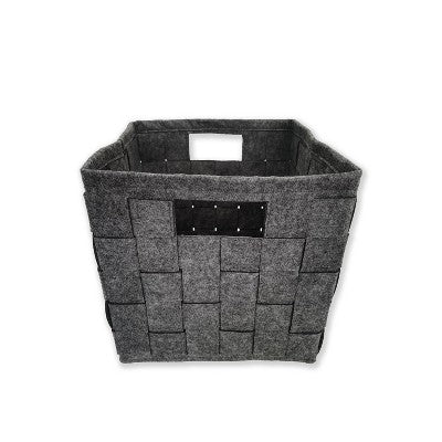 Felt Woven Storage Gray - Bullseye's Playground