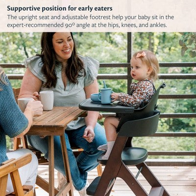 Mockingbird Convertible High Chair - Natural (LOCAL PICKUP ONLY)