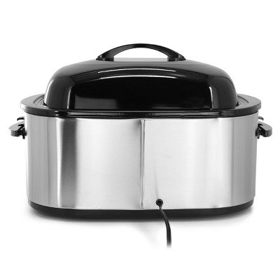 MegaChef 22 Quart Electric Roaster Oven with Self-Basting Lid