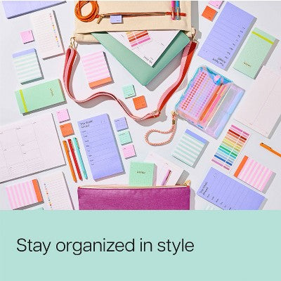 Noted by Post-it Mini List Notes Mint Green