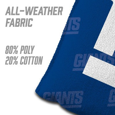 NFL New York Giants 4pk Cornhole Bags