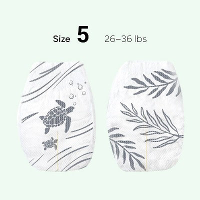 Parasol Chlorine-Free Diapers with RashShield Protection - Size 5 - 88ct