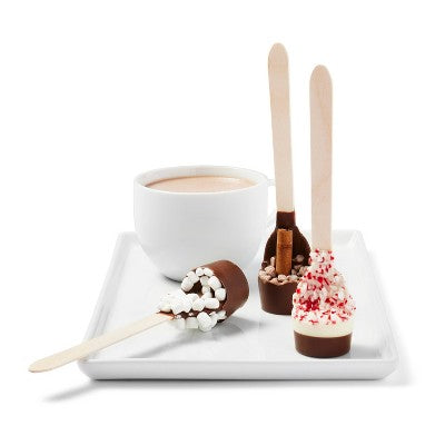 Christmas Hot Cocoa Spoons Marshmallow, Peppermint, and Cinnamon - 2.4oz - Favorite Day