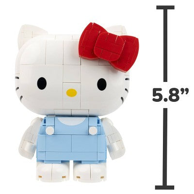 BLDR Deluxe Large-Form Buildable Character - Hello Kitty & My Melody: 742-Piece Plastic Set for Creative Thinking