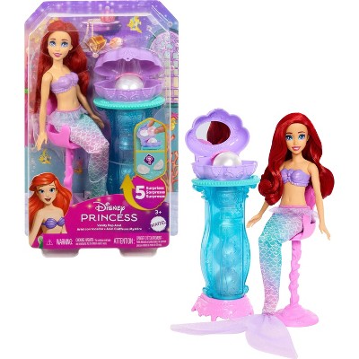 Disney Princess Ariel Vanity Pop Mermaid 11.8" Doll & Vanity 5 Pop-Up Surprises
