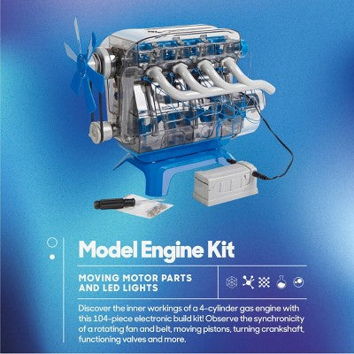 Discovery #Mindblown Model Engine STEM Science Kit