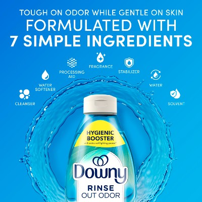 Downy Rinse & Refresh Liquid Laundry Additive - Cool Cotton - 36.7 fl oz