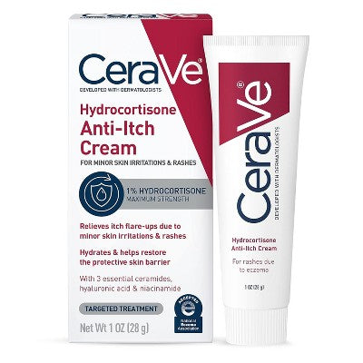 CeraVe Hydrocortisone Anti-Itch Cream 1 oz. Each