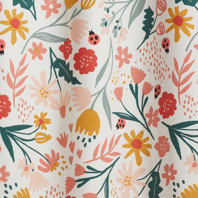 42"W x 63"L In the Garden Kids' Blackout Window Curtain Panel - Pillowfort