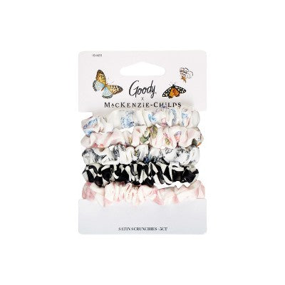 Goody x MacKenzie Childs Satin Scrunchies - 5ct