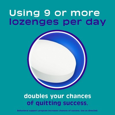 Nicorette 4mg Mint Nicotine Polacrilex Lozenge - 144ct