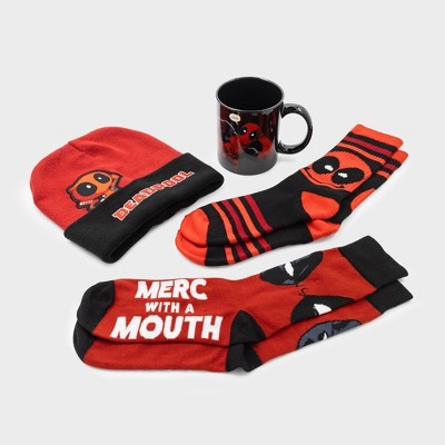 Deadpool - Mug + Socks + Beanie Bundle Gift Set