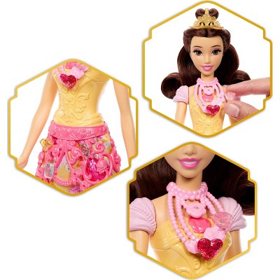 Disney Princess Jewel Reveal Belle Fashion Doll