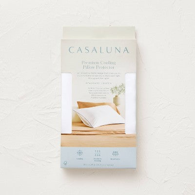 Standard Premium Cooling Pillow Protector - Casaluna