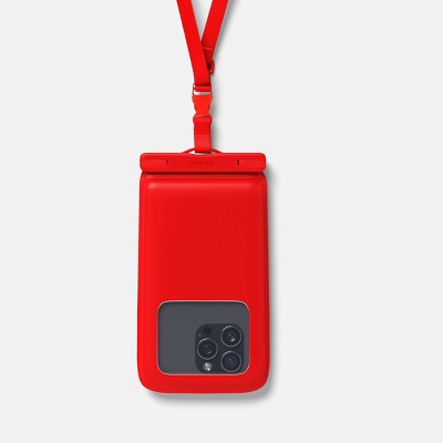 Waterproof Phone Pouch - heyday Red