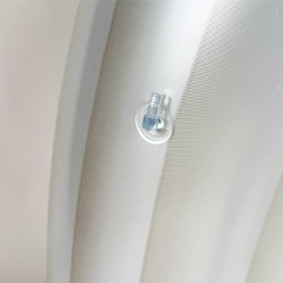 MINNIDIP Exclusive Resort Collection Garland Arch Play Sprinkler - Iridescent Pearl: Portable, Inflatable Fun for Kids