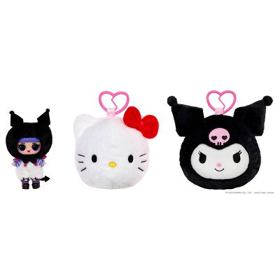 L.O.L. Surprise! Loves Hello Kitty and Friends Reversible Plush Surprise - Blind Plush with Matching Tot and Keychain