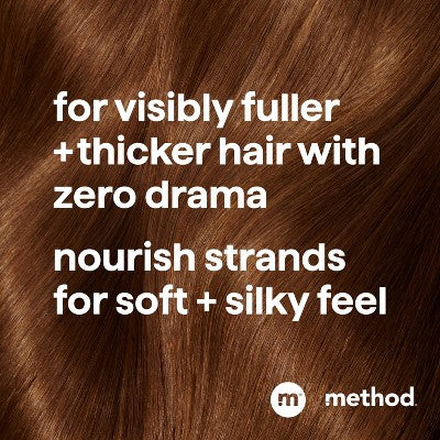 Method Pure Peace Volumizing Conditioner Sulfate & Silicone Free: Liquid Hair Care, All Types, Peony Scent, 13.5 fl oz