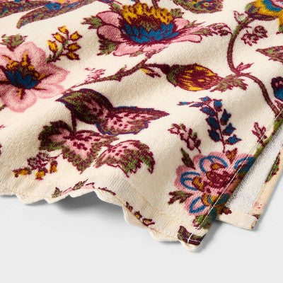 2pk Adelaide Floral Hand Towel Set - Threshold