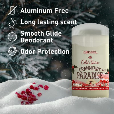 Old Spice Deodorant - Cranmerry Paradise - 3oz