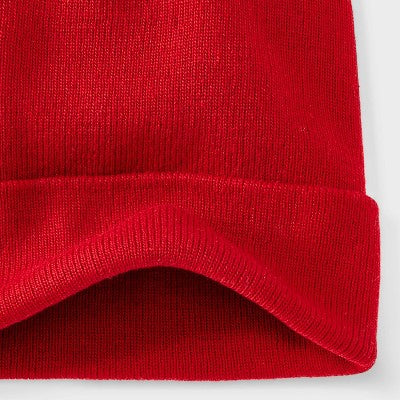 Essential Beanie Hat - Wild Fable Red