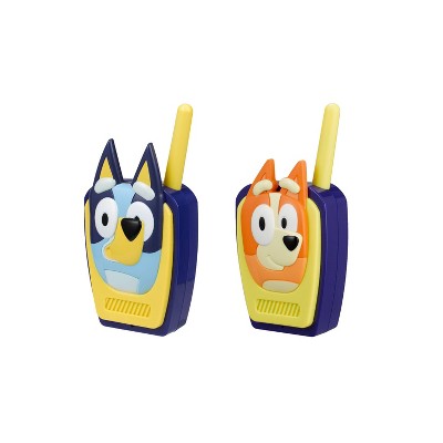 Bluey Walkie Talkies: Toy Spy Gear for Creativity, Bluey License, Plastic Material