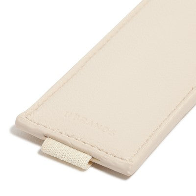 U Brands 1ct Vegan Leather Open Pen Pouch with Elastic Band