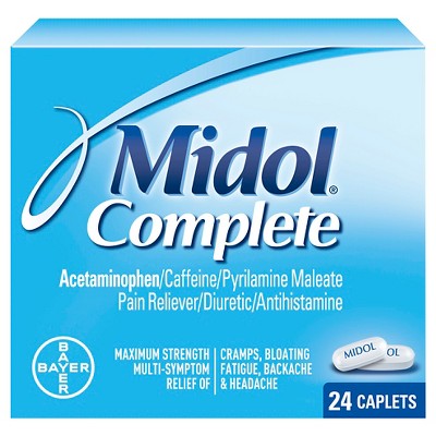 Midol Complete Caplets - 24 Ct