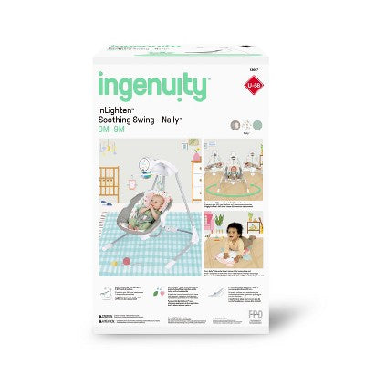 Ingenuity Soothing Baby Swing - Nally (LOCAL PICKUP ONLY)
