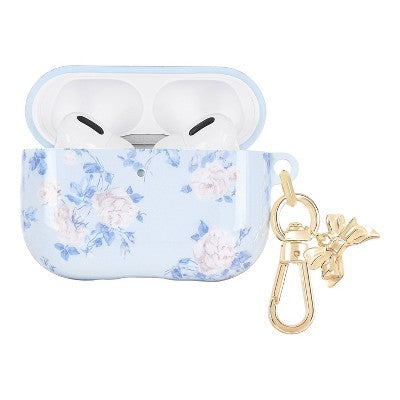 LoveShackFancy x Target - Case-Mate Everblooming Rosettes AirPods Pro 3 Protective Case Whisper Blue