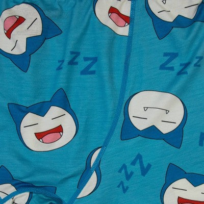 Men's Pokemon Snorlax Briefs - Blue M