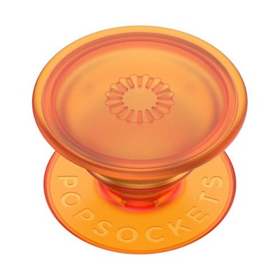 PopSockets PopGrip Cell Phone Grip & Stand - Orange Zest