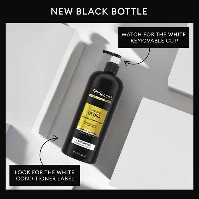 Tresemme Lamellar Gloss, Brilliant Gloss & Sleek Finish, Hair Conditioner with Heat Protection - 28 fl oz