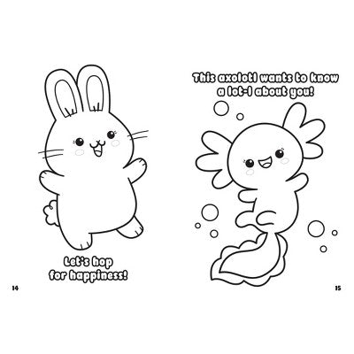 Jumbo Foil Coloring Book: Cutie-Verse - (Jumbo 224-Page Coloring Book) by Editors of Silver Dolphin Books (Paperback)