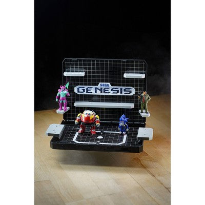 Sega Genesis Display Console - Supervillain Boss Bundle + Sonic 1